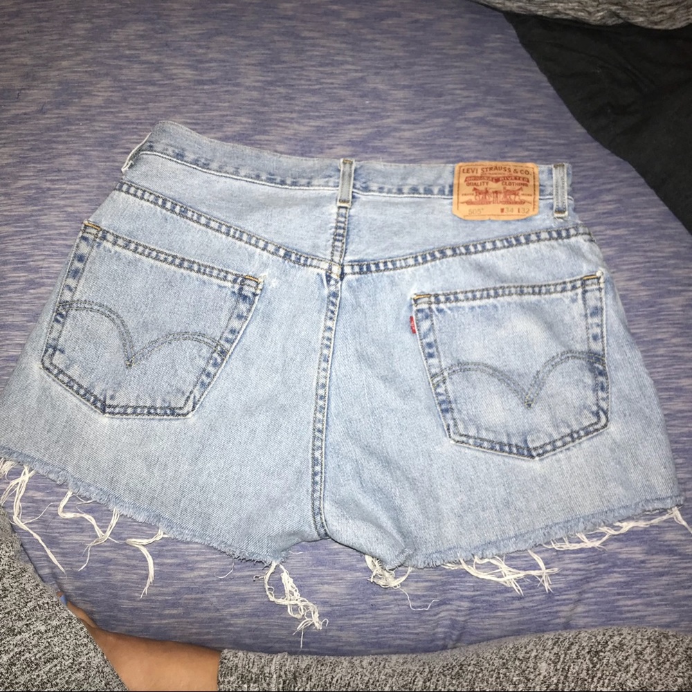 Vintage Levi cut off shorts
